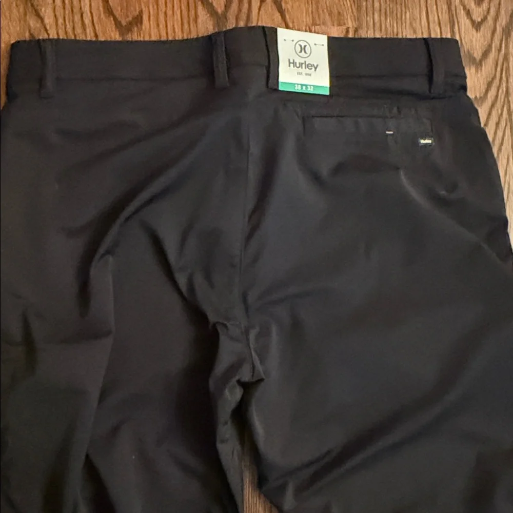 Hurley Black Pants, 38/32